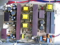 Power supply board.